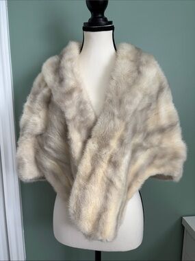 Vintage Hudson’s Bay Company Fur Cape